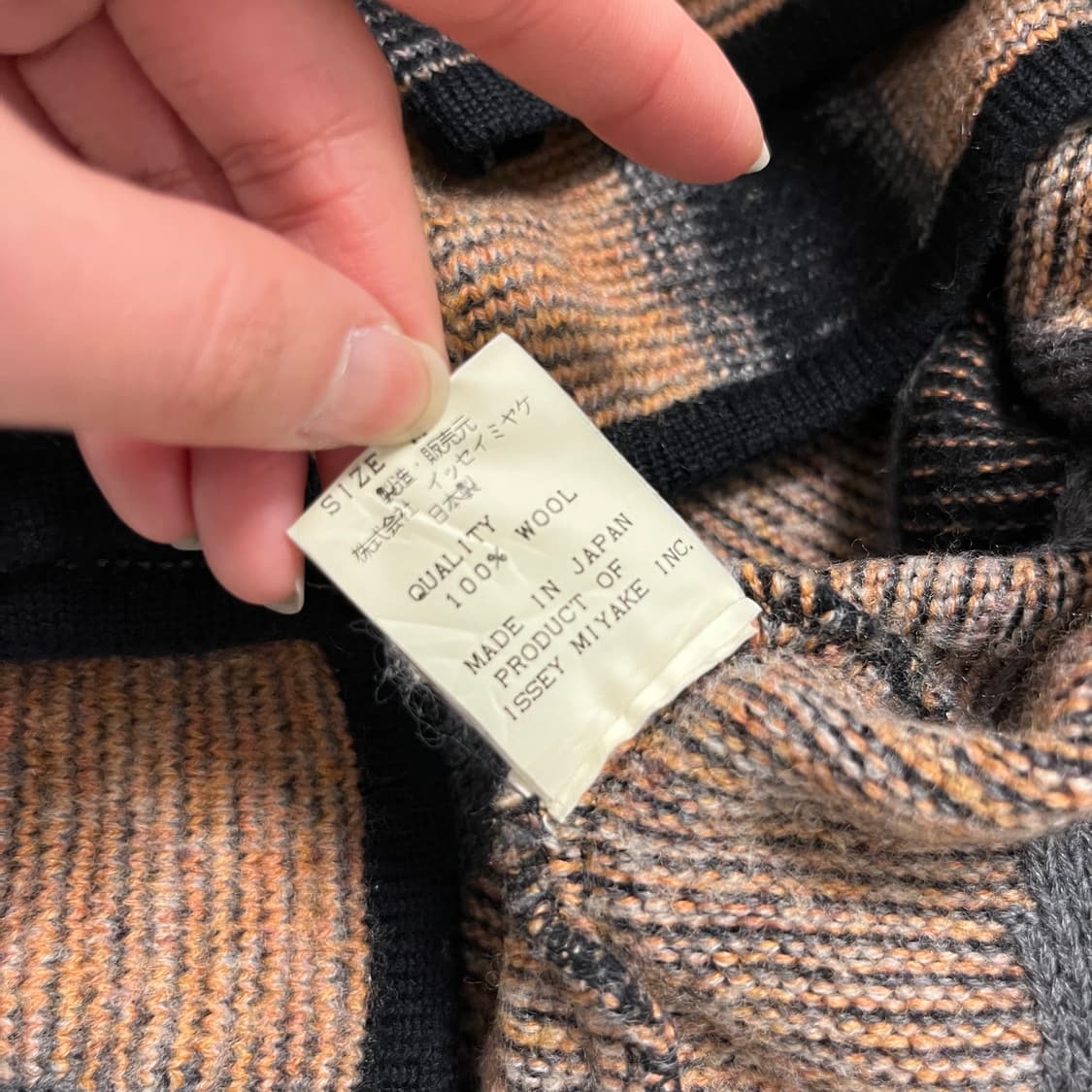 Issey Miyake wool knit 상품이미지8