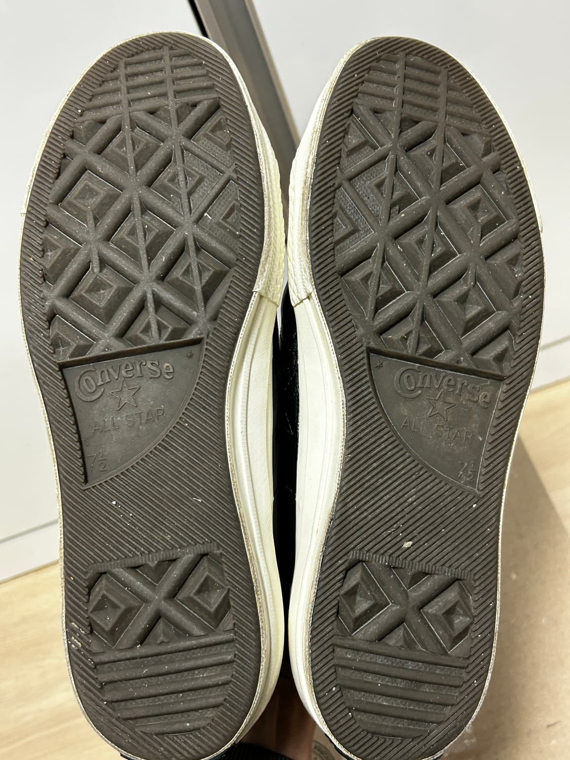 컨버스 원스타 로우 레더 블랙 (260) 상품이미지7