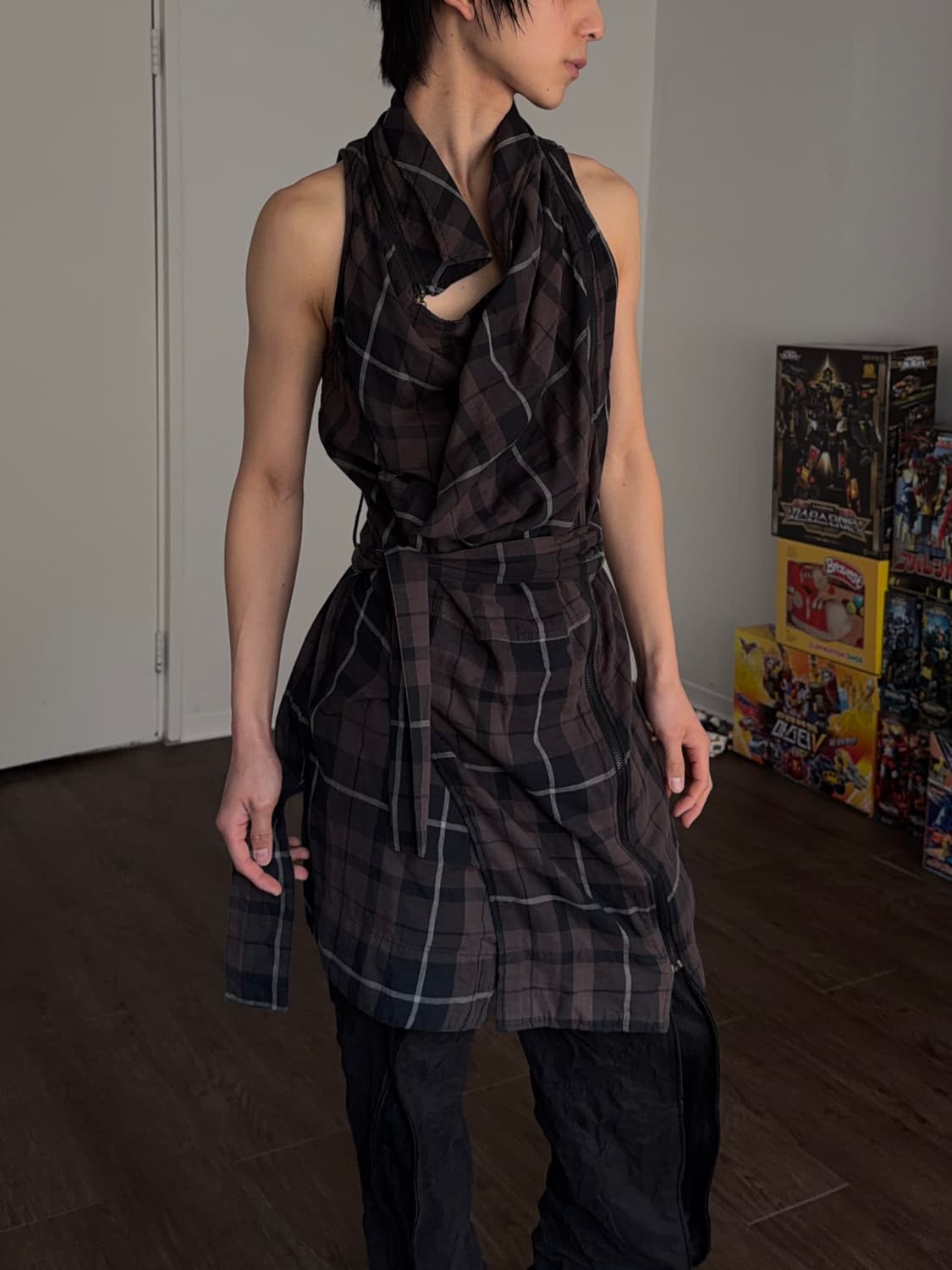 Diesel 드레이핑 카라셔츠 베스트 상품이미지6