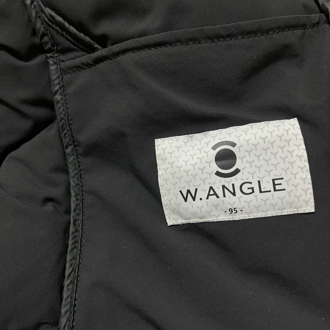 와이드앵글 여성 골프웨어 라쿤퍼 후드 구스다운 롱패딩 M/95  상품이미지5