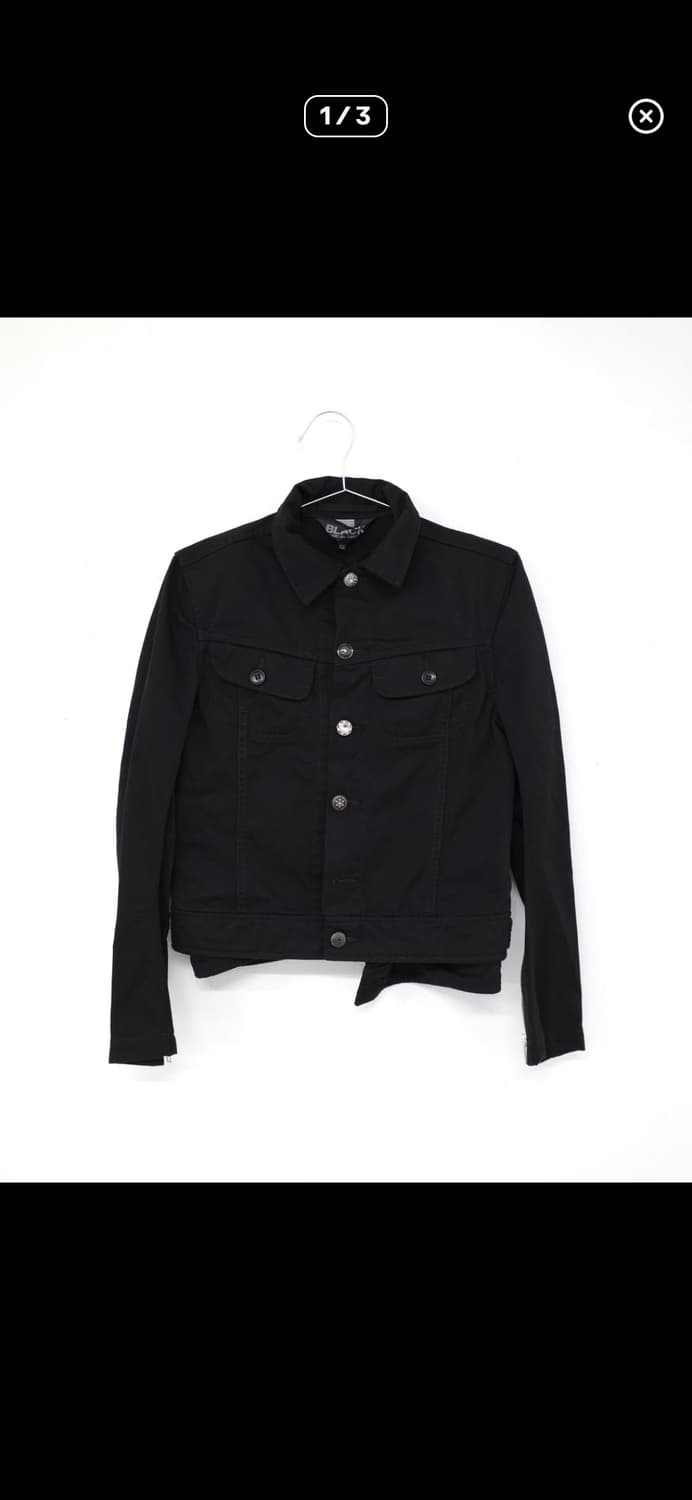 꼼데가르송 트러커 자켓 BLACK Comme des Garçons 상품이미지1