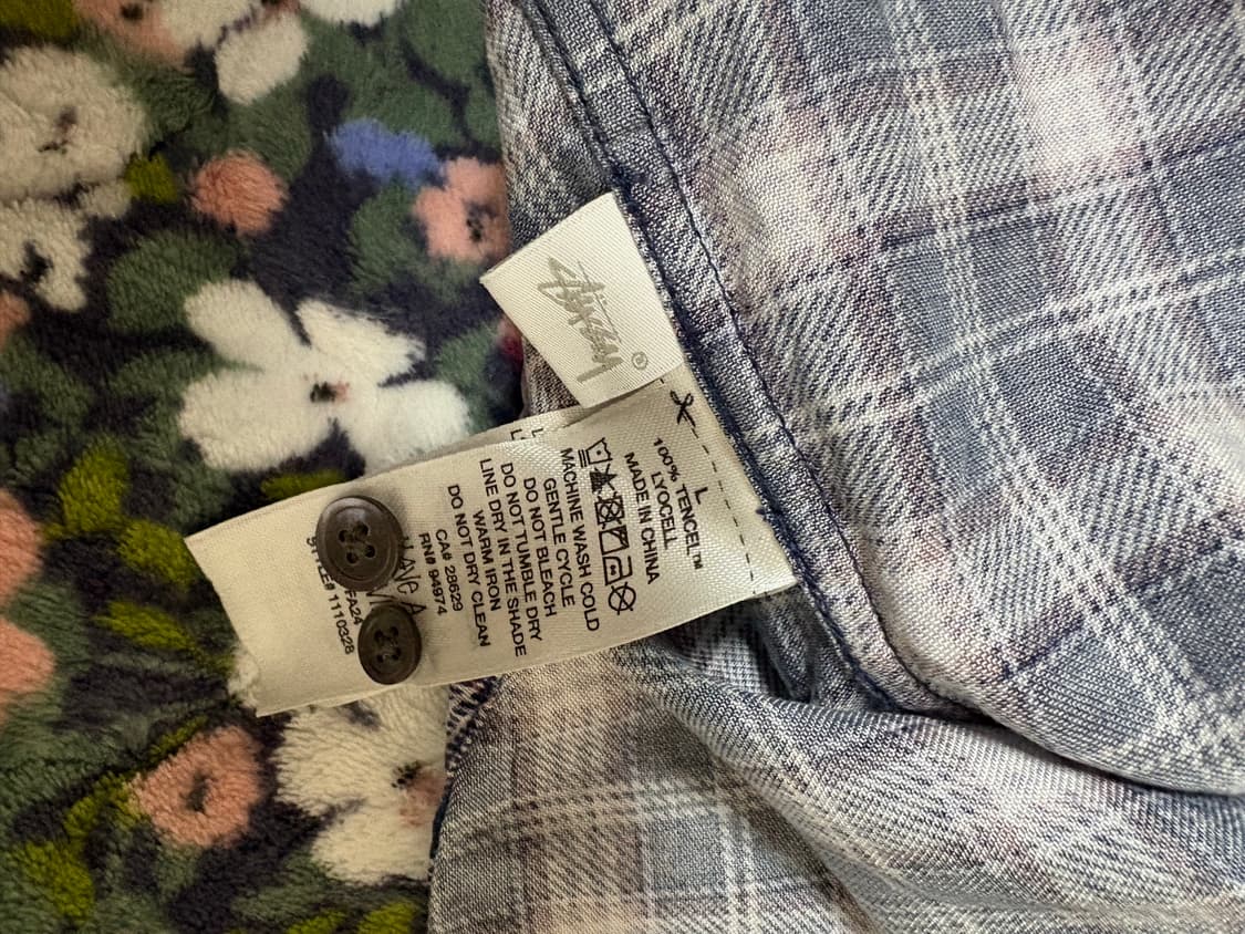 스투시 플란넬 셔츠 상품이미지3