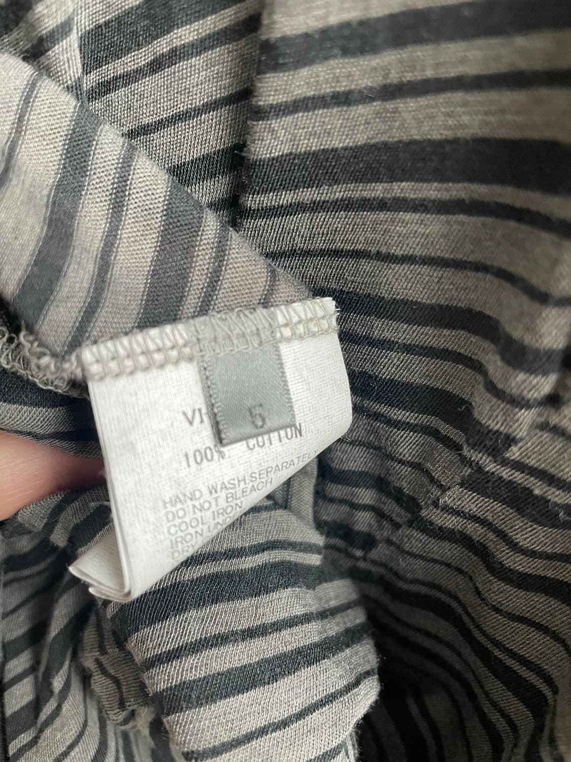 비리디안 사선 패턴 가디건 상품이미지6