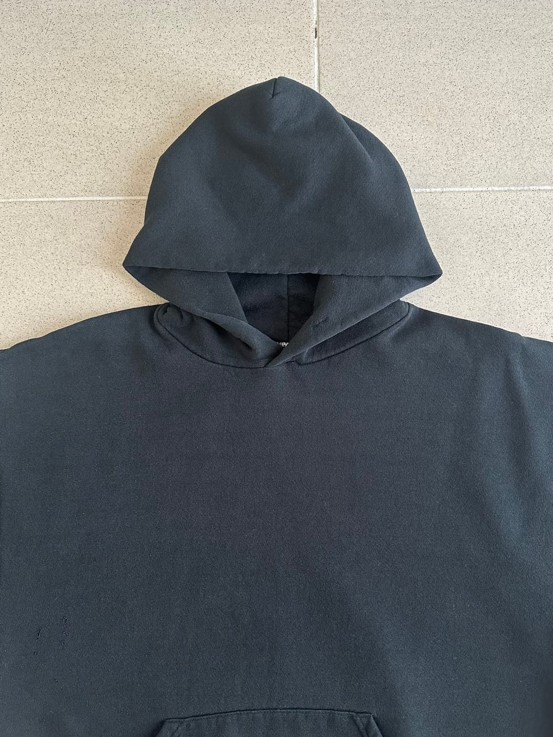 90s 빈티지 러셀 후드 블랙 L 상품이미지4