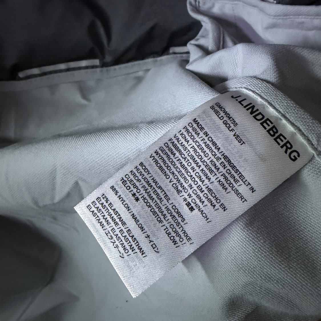 제이린드버그 쉴드 골드 베스트 패딩점퍼 M (남성 95정도) 상품이미지9