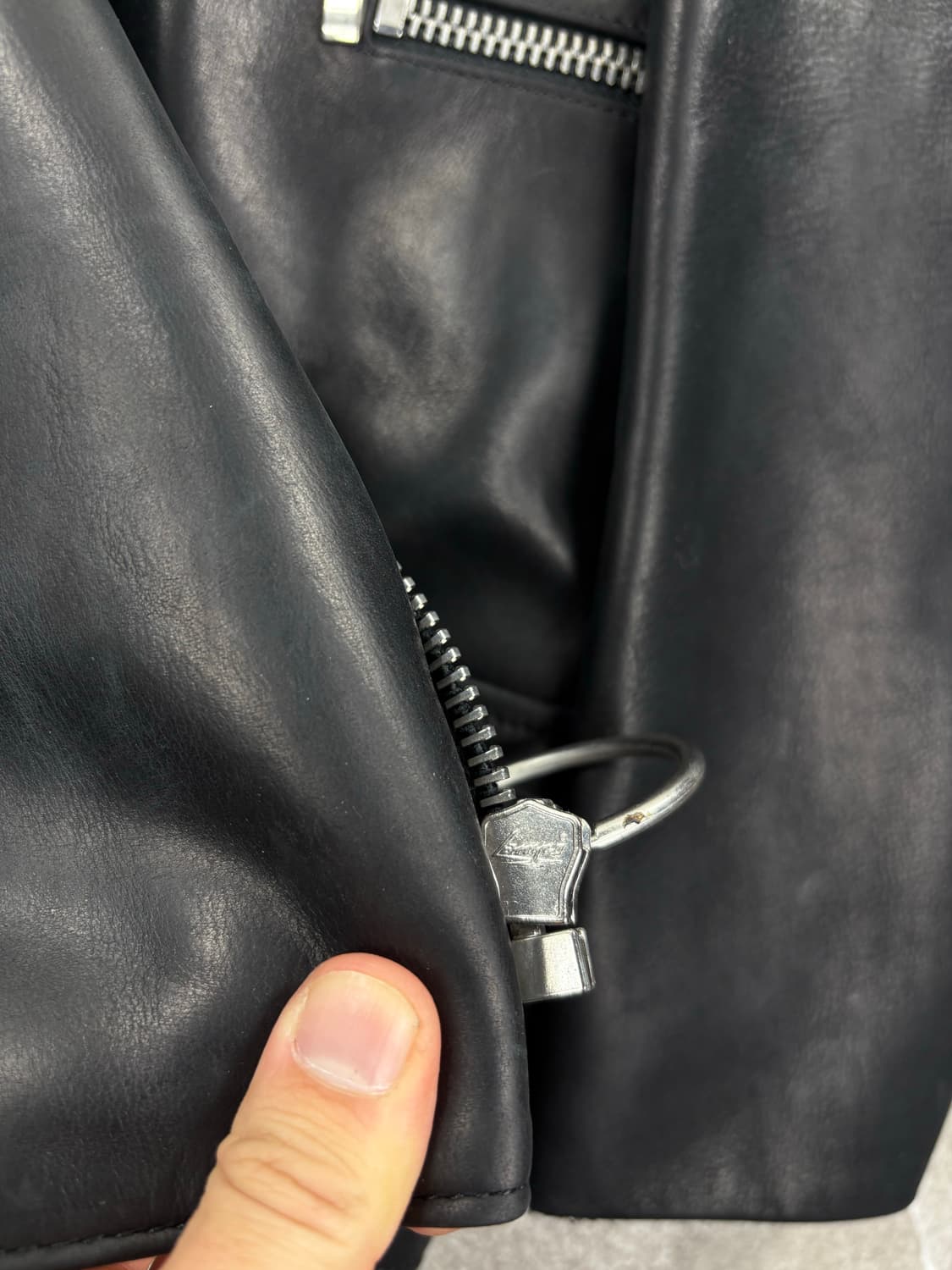 Acne Studios Cow Leather Jacket    상품이미지9