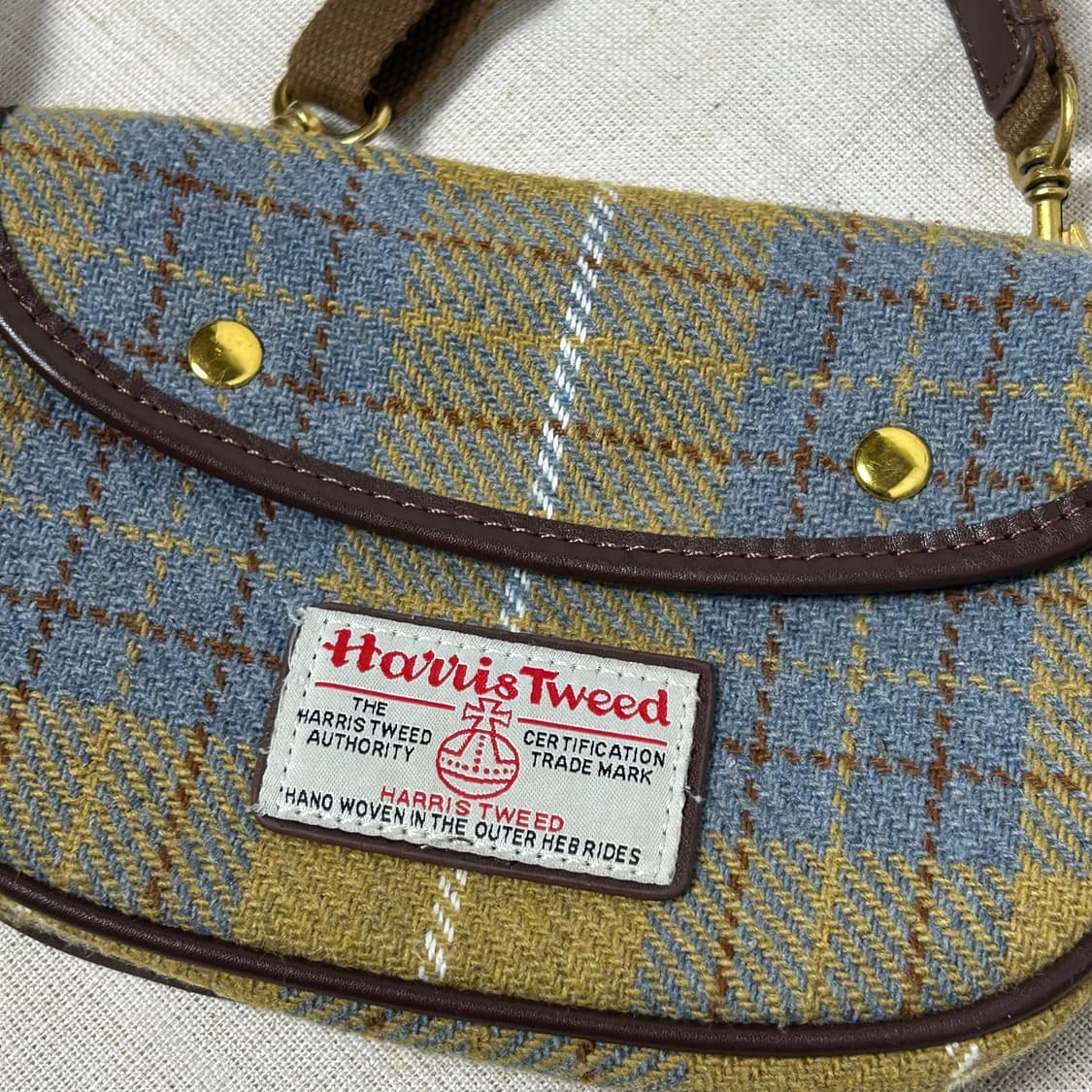 [Harris Tweed] 해리스 트위드 체크 크로스백 상품이미지2
