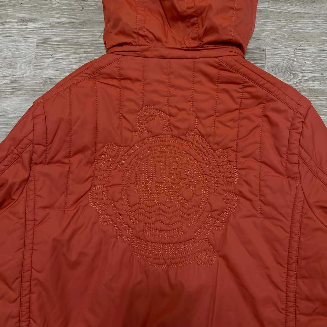 타미힐피거 데님 자수 빅로고 후드 점퍼 [오렌지] M/95 상품이미지8