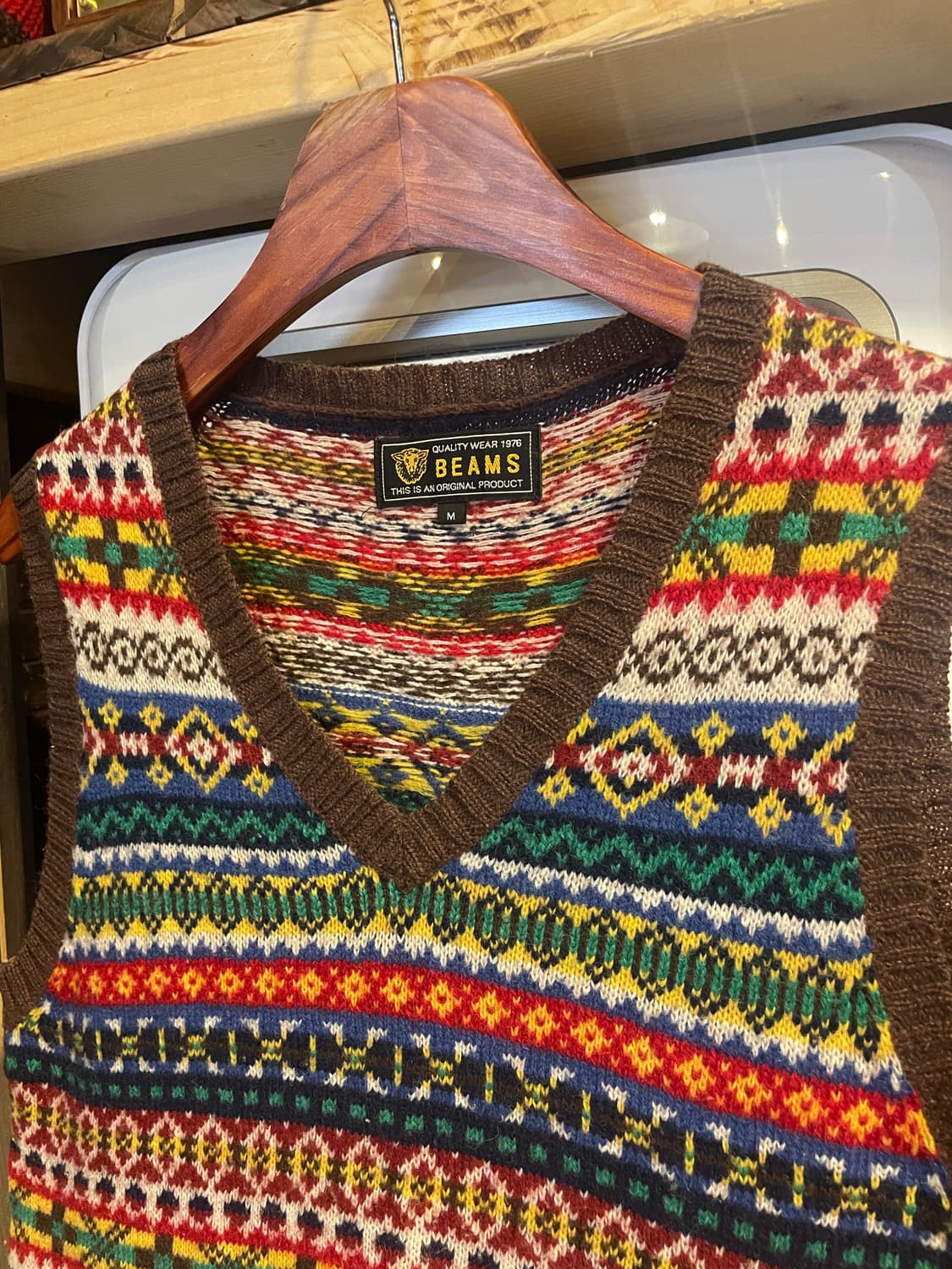 빔즈 니트조끼 상품이미지3