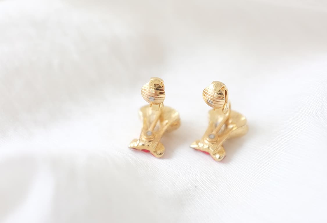 1980s  크리스마스 종 빈티지귀걸이 빈티지귀찌  상품이미지10