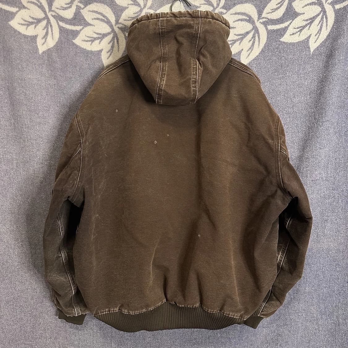 칼하트 J130 덕 액티브 후드 자켓 다크브라운 상품이미지7