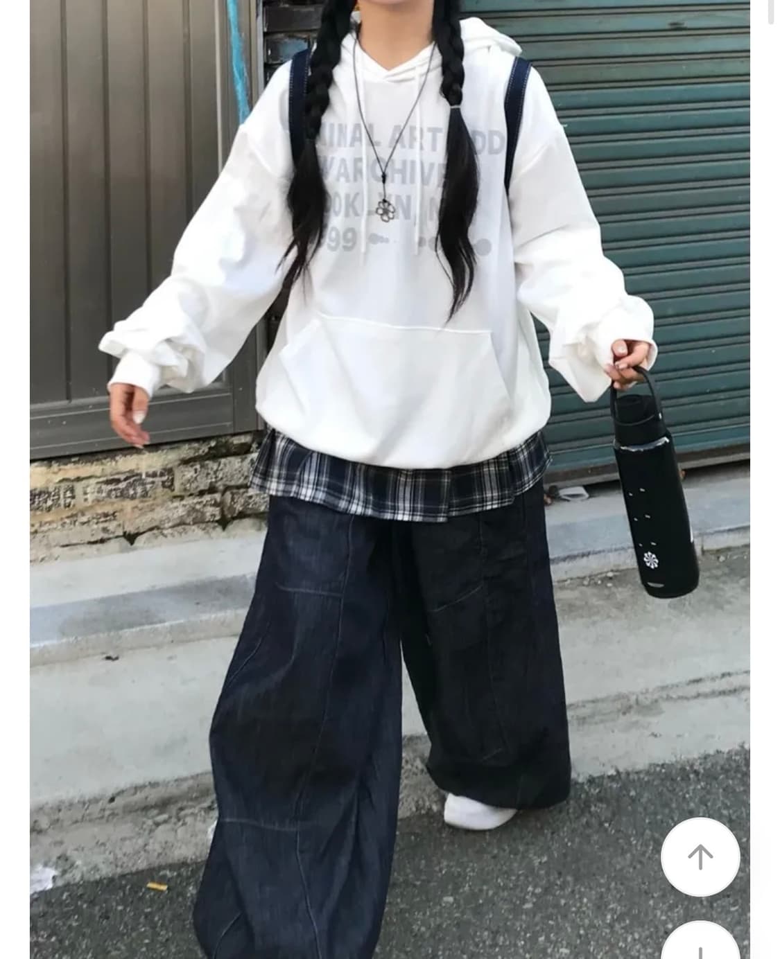 에이블리 남여공용 아트 후드티 (새상품) 상품이미지1