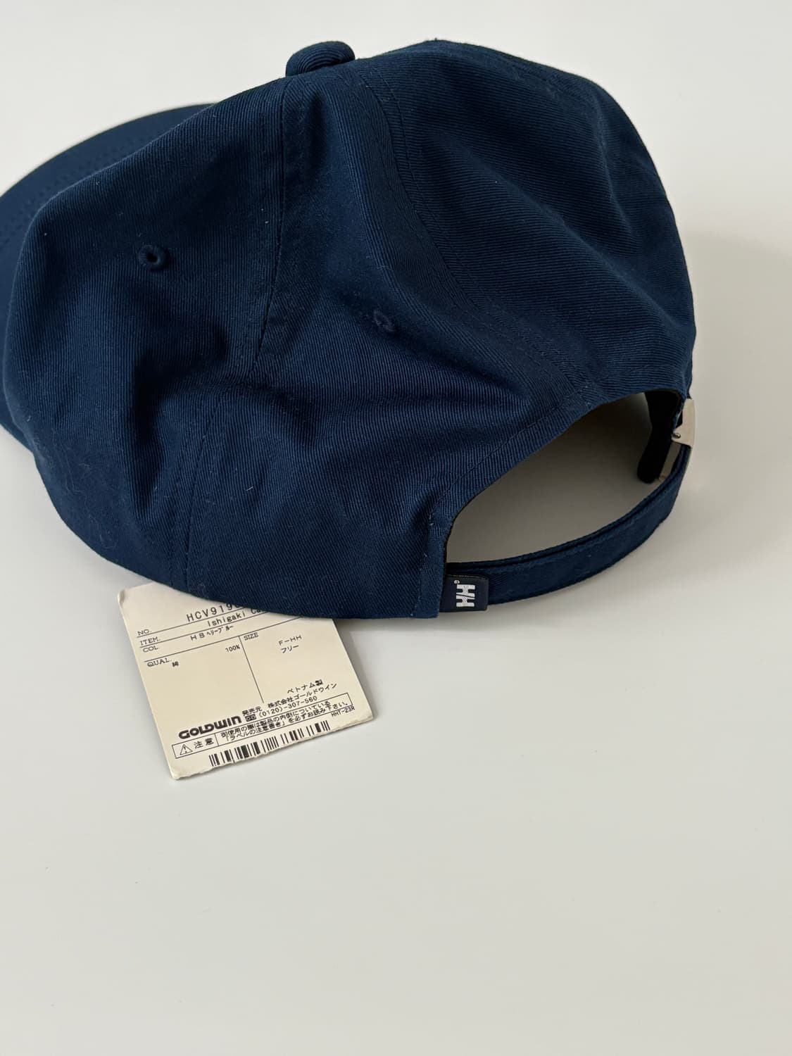 Ishigaki cap (navy) 상품이미지5