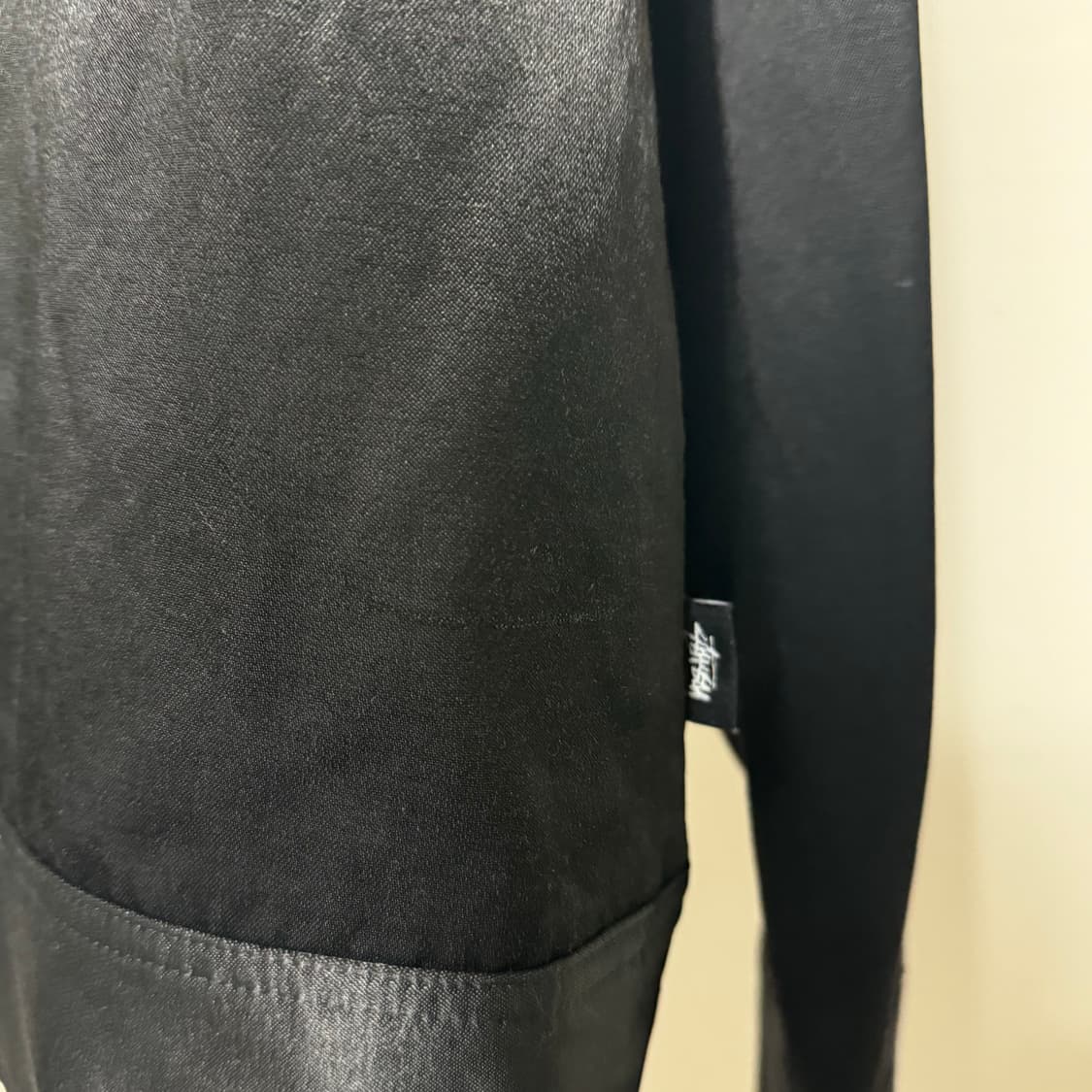 스투시 x 베드윈 사틴 개러지 자켓 L 상품이미지6