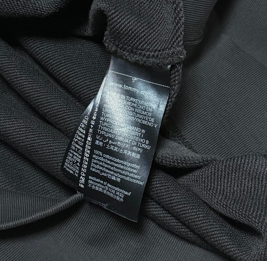 타미힐피거 네이비 후드티 상품이미지8