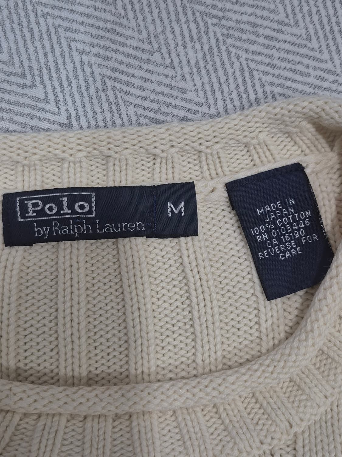 폴로 랄프로렌 아이보리 니트 여성 95사이즈 상품이미지6