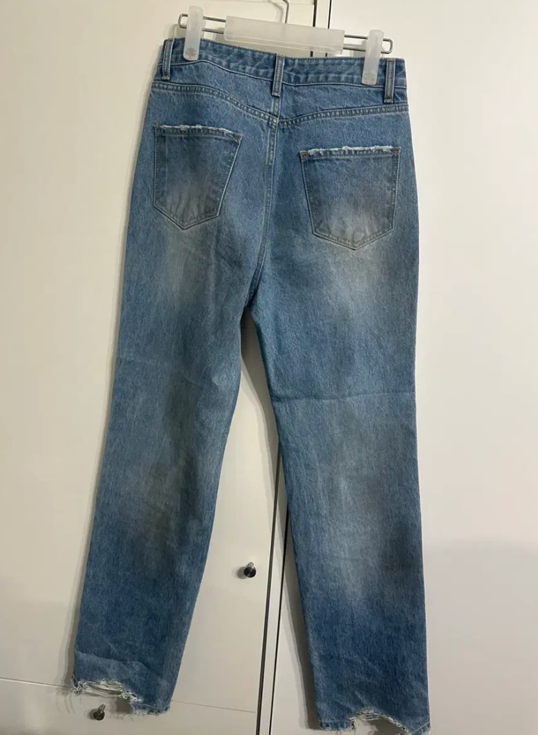 m)데어드 데미지 워싱 데님 팬츠 상품이미지5