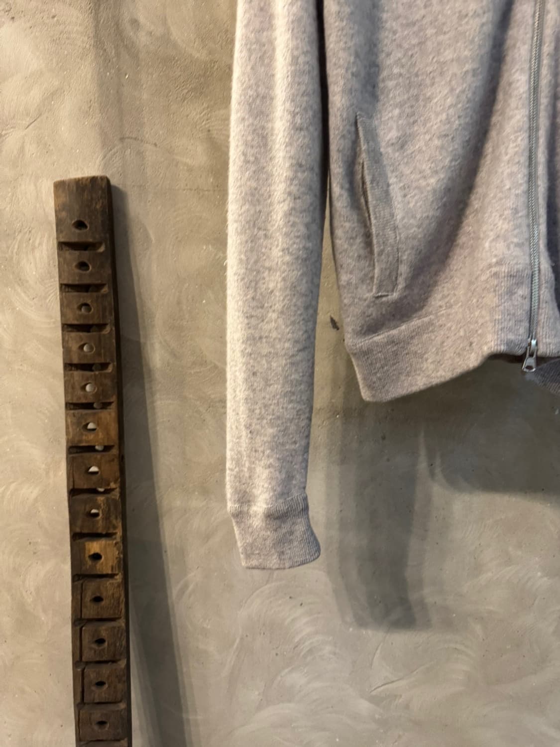 클럽모나코 니트 블루종 100 상품이미지5