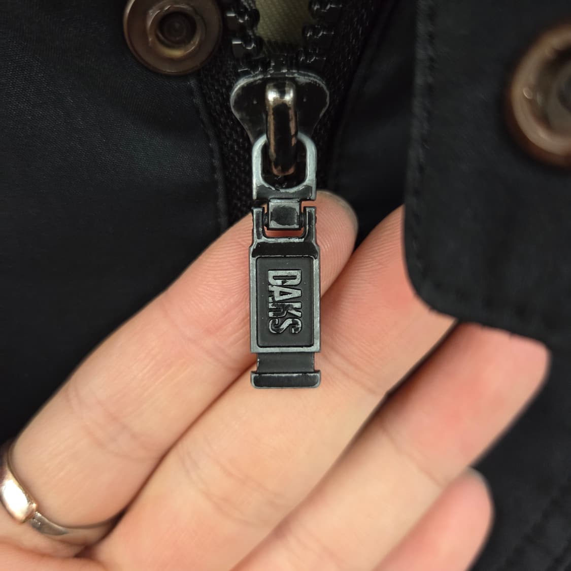 DAKS 닥스 블랙 봄버 자켓 남L 상품이미지6