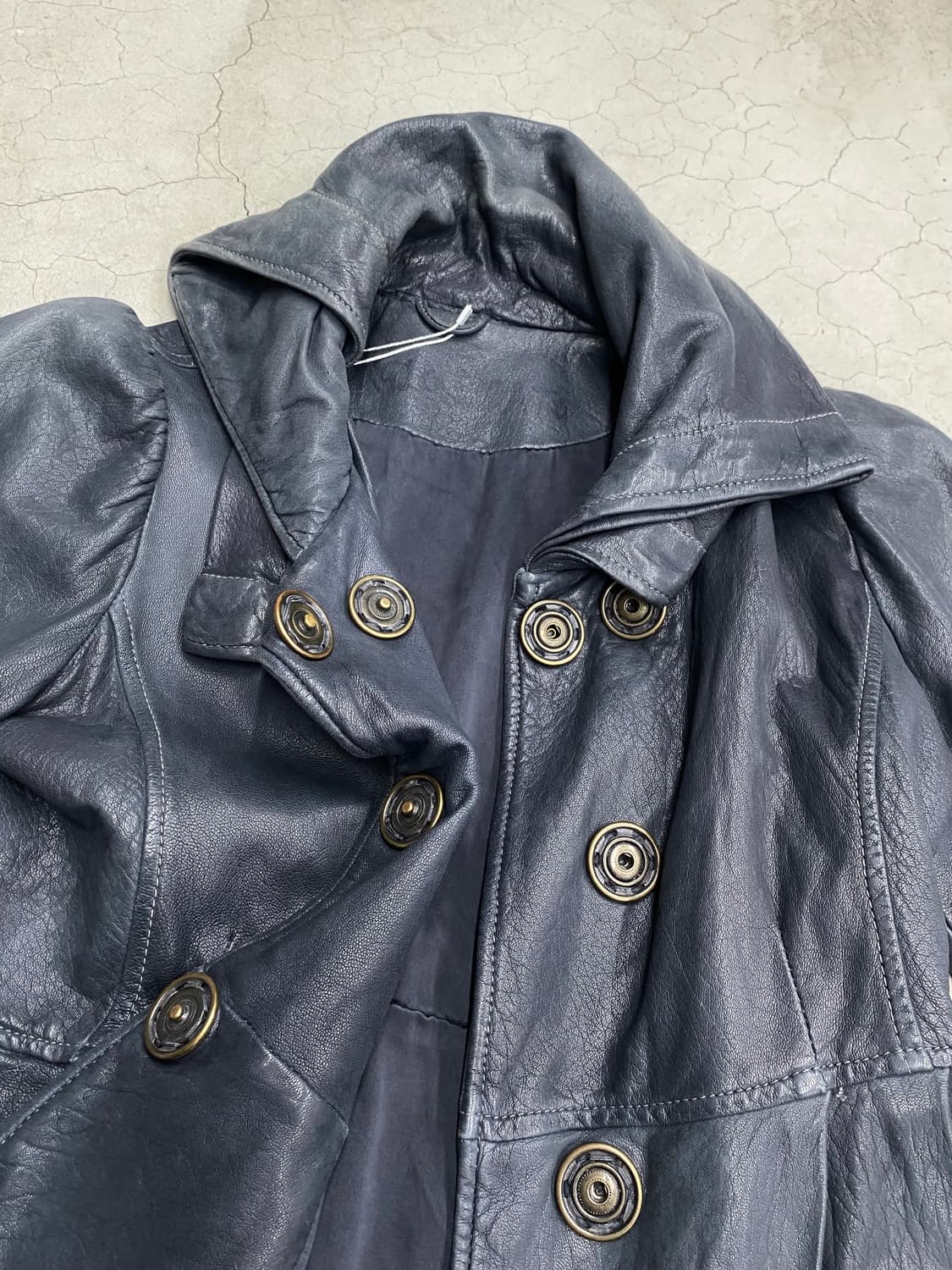 조르지오 브라토 램스킨 퍼프 레더 자켓 상품이미지8