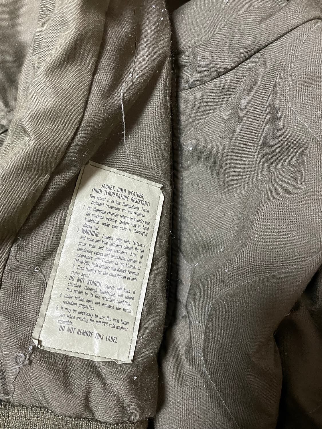 USAF Cold weather Flyers Jacket 상품이미지3