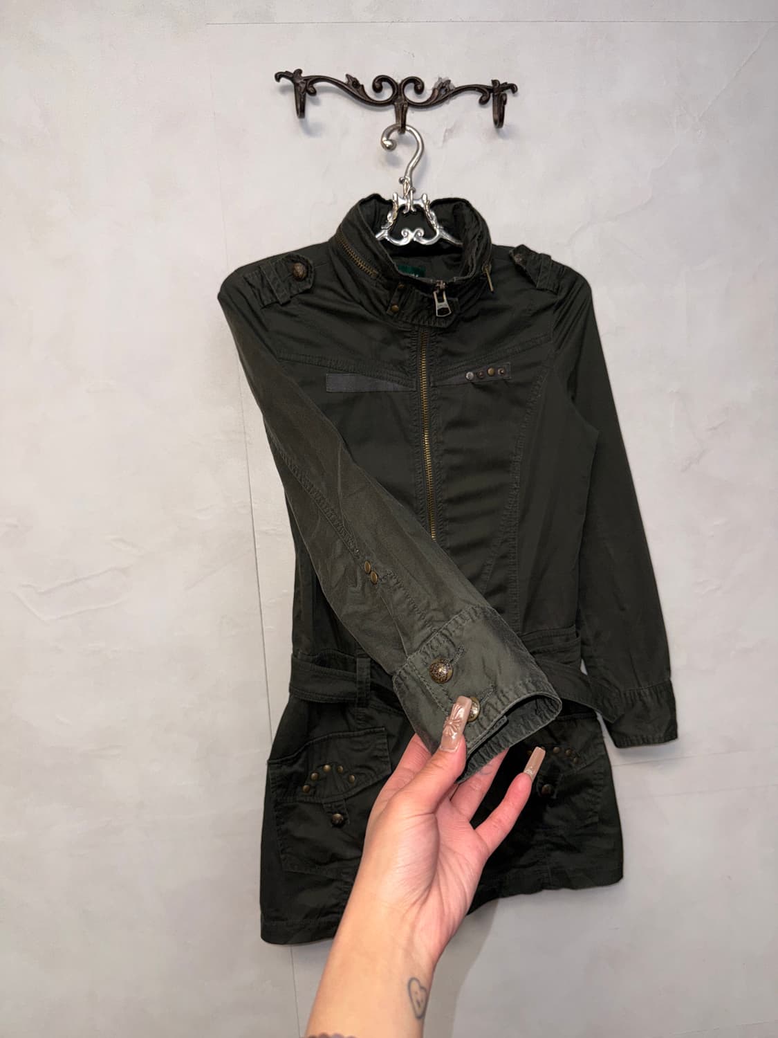 CRUX khaki military cargo two way ops 상품이미지5
