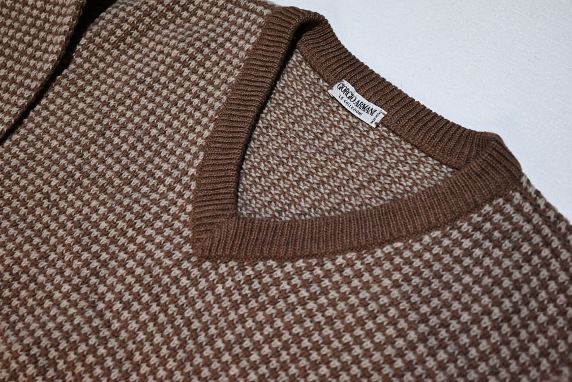 80s Armani alpaca sweater 상품이미지2