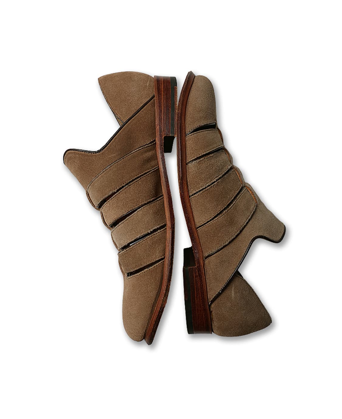 폴페따 [Polpetta] 스웨이드 럭셔리 클래식 구르카 샌들 상품이미지3