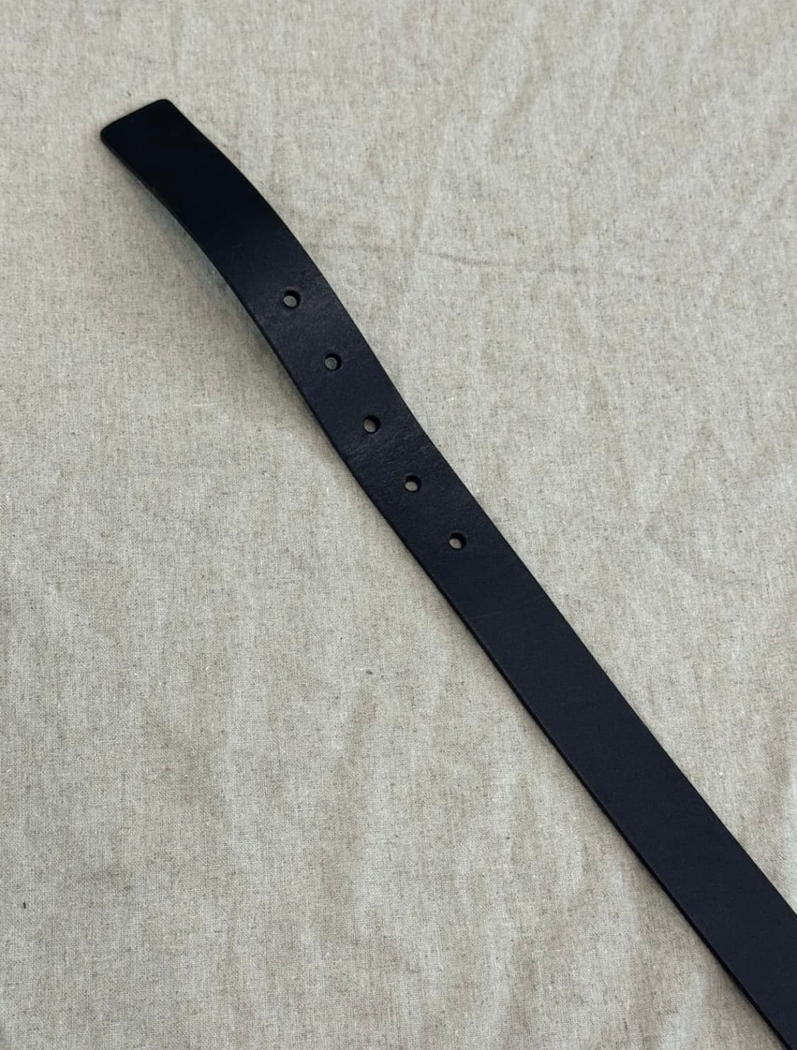 요지야마모토 레더 벨트 상품이미지5