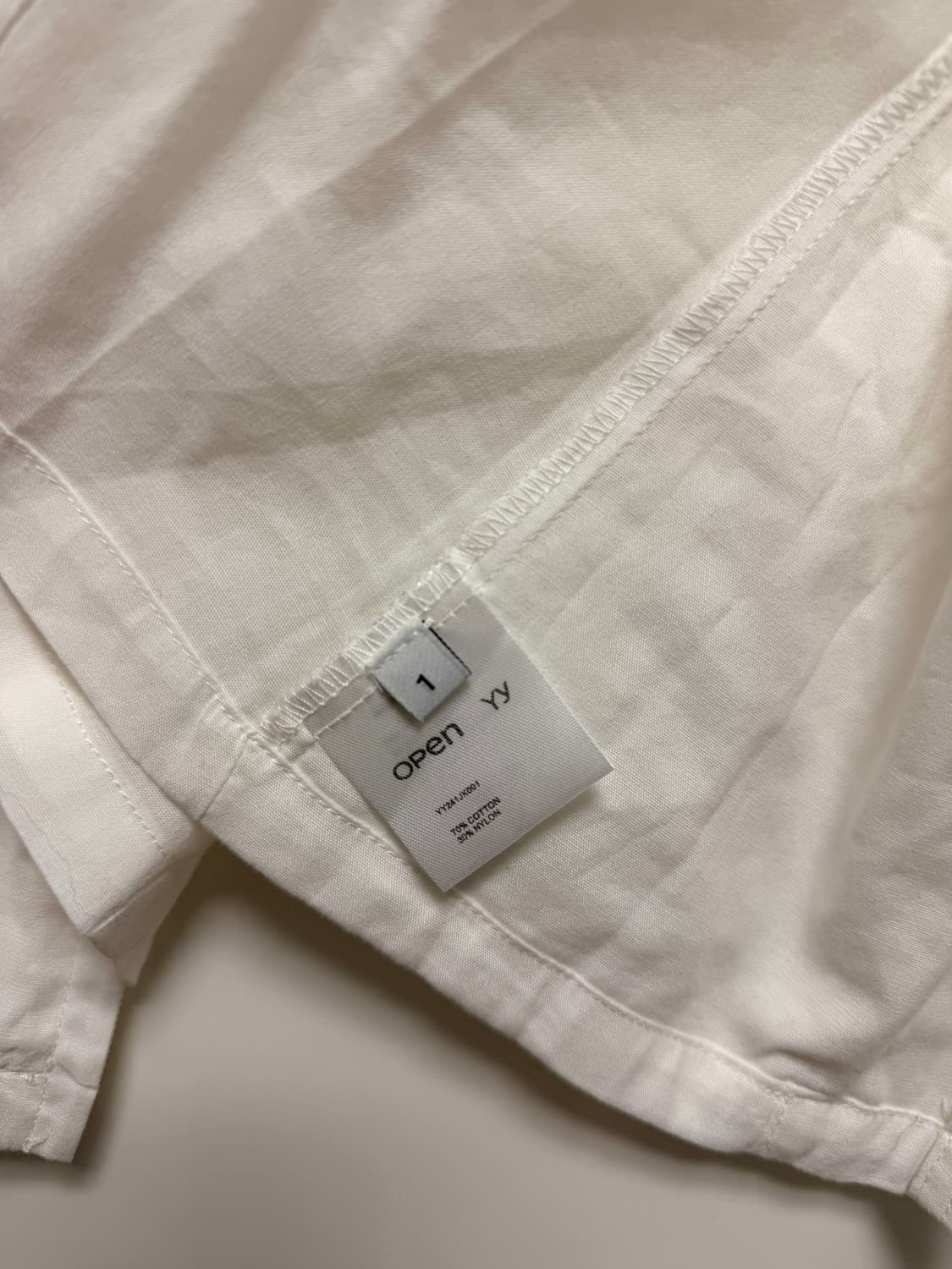 오픈와이와이 프릴 슬리브 투웨이 집업 상품이미지4