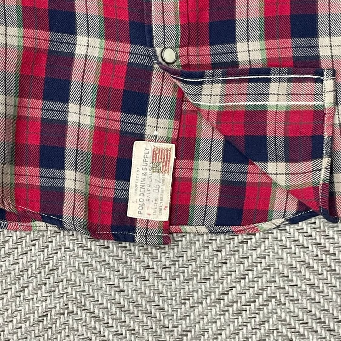 랄프로렌 데님 앤 서플라이 웨스턴 셔츠 v0051 상품이미지4