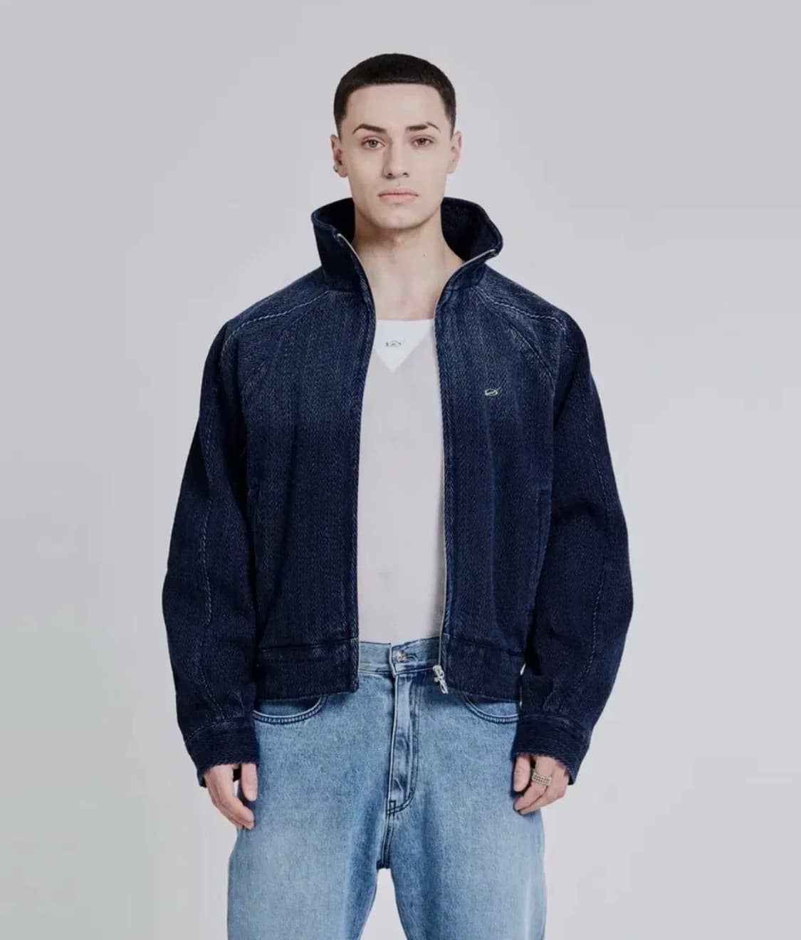 51퍼센트 데님 집업 상품이미지1