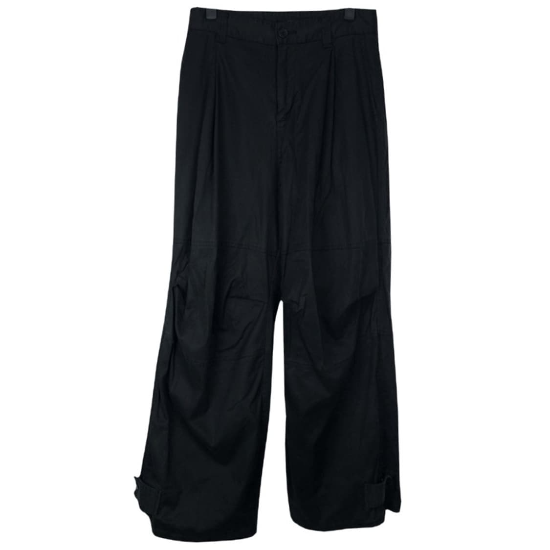 [메종미네드] 니턱 와이드 파라슈트 팬츠 블랙 M18059  상품이미지2