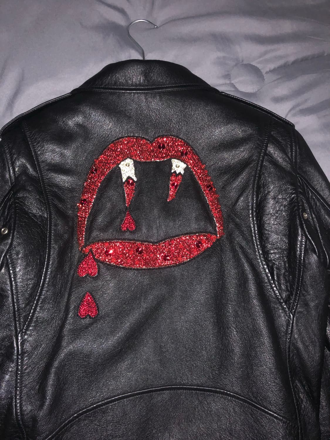 생로랑 블러드러스터 l17 레더자켓 48사이즈 상품이미지1