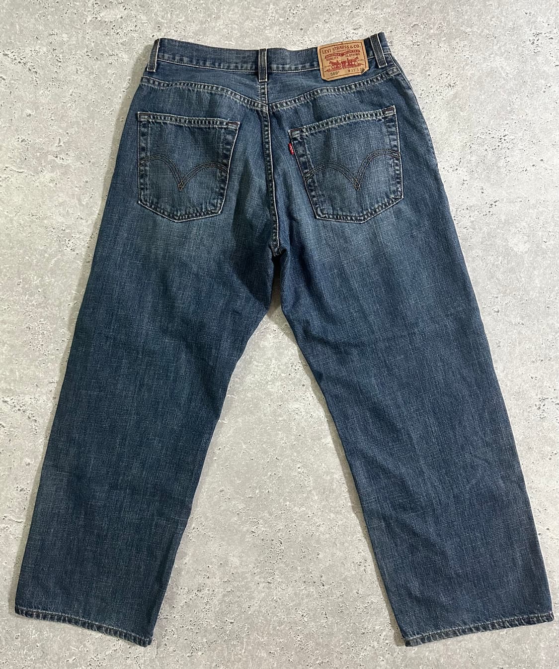 00s LEVI'S 569 루즈 스트레이트 /705 상품이미지3