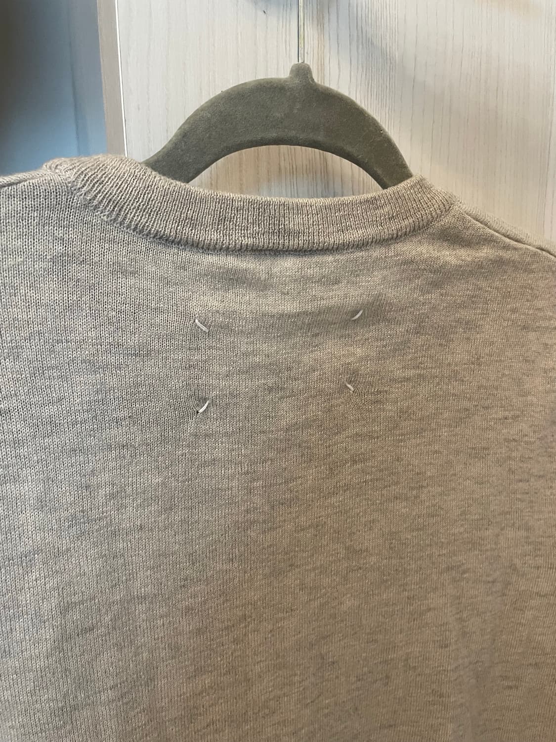 메종마르지엘라 엘보우 패치 니트 상품이미지1