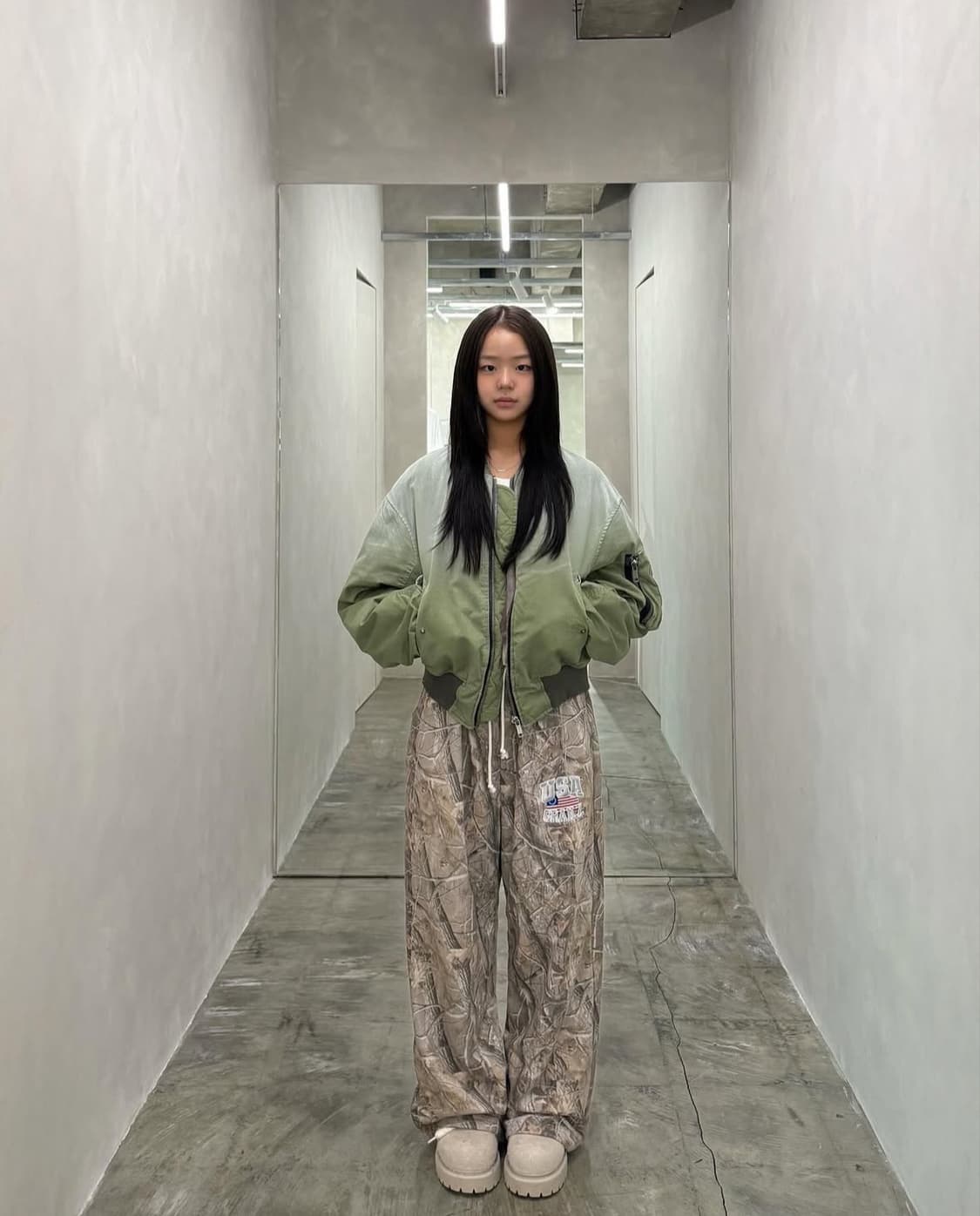 그레일즈 빈티지 워시드 봄버 자켓 [1] 상품이미지1