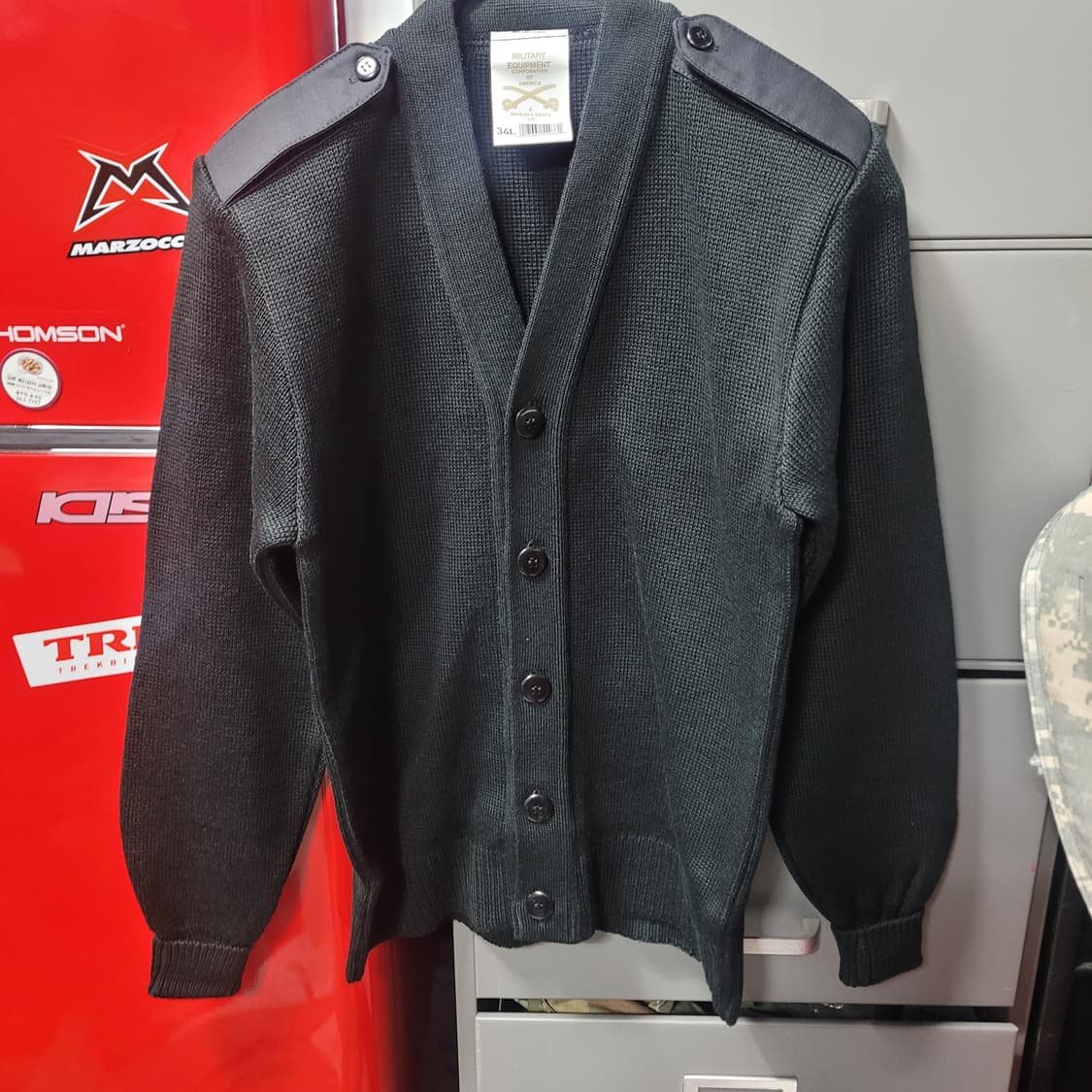 미 육군 가디건 상품이미지1