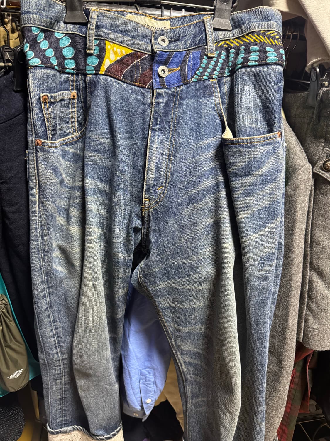 준야 꼼데가르송 진 청바지 상품이미지1