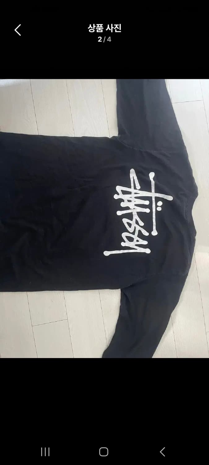 스투시베이직스투시롱슬리브긴팔티.    M/L 상품이미지2