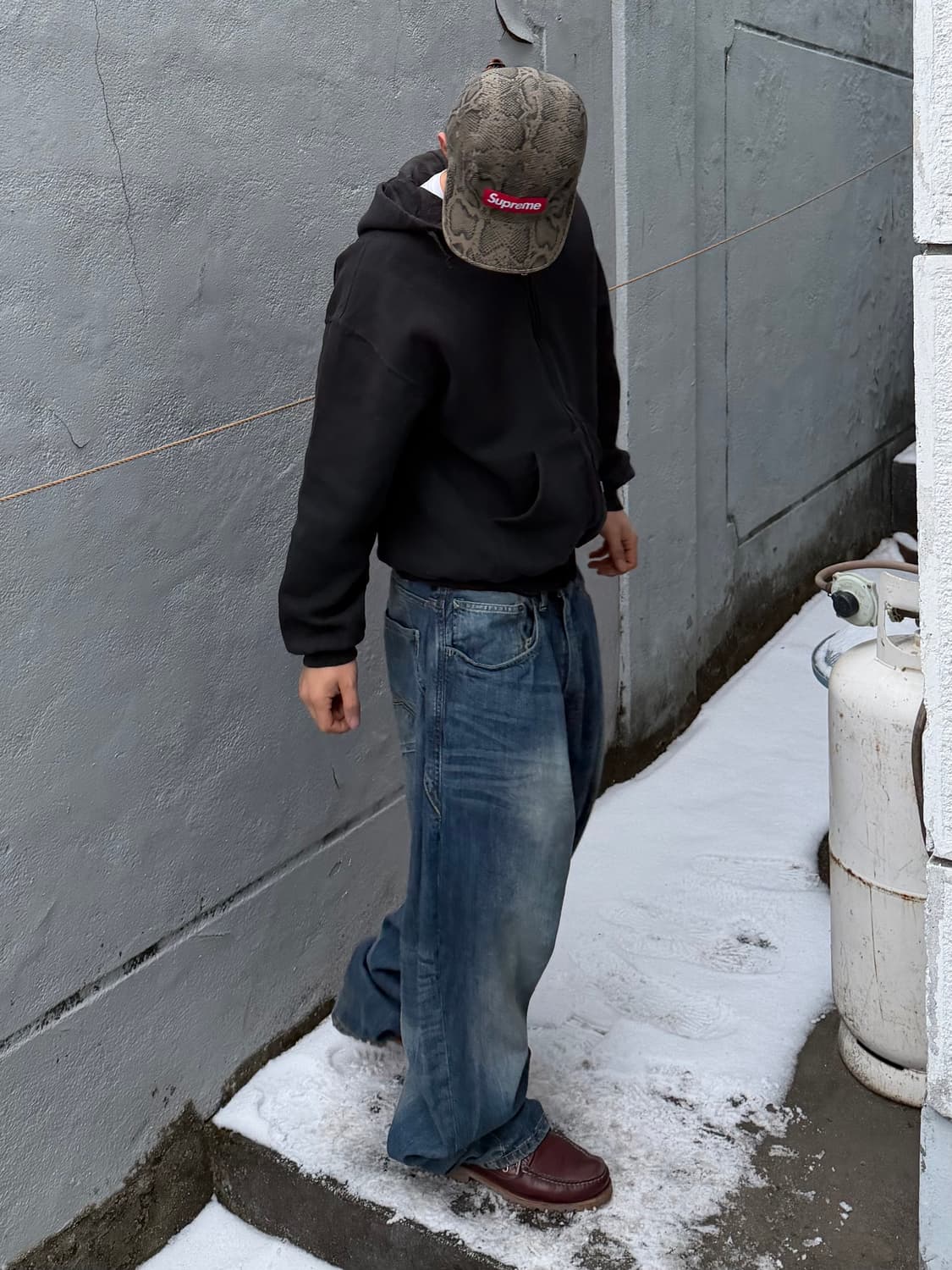 빈티지 자수 힙합팬츠 상품이미지5