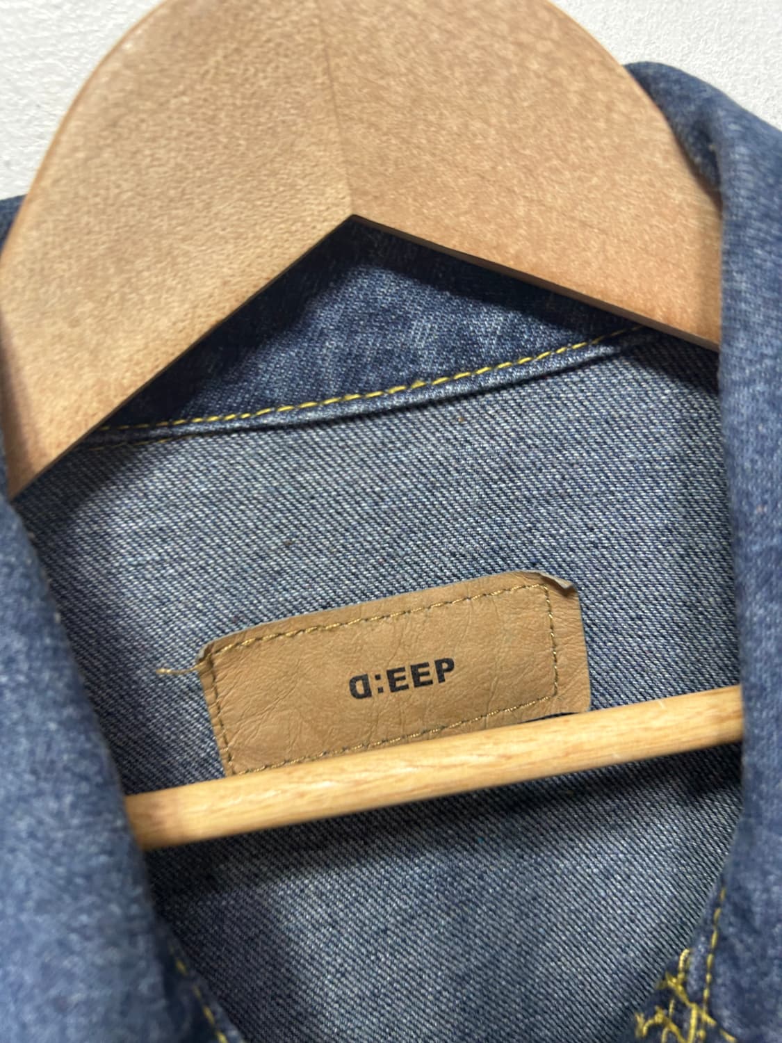 d:EEP 남성 데님 청자켓 F 상품이미지3