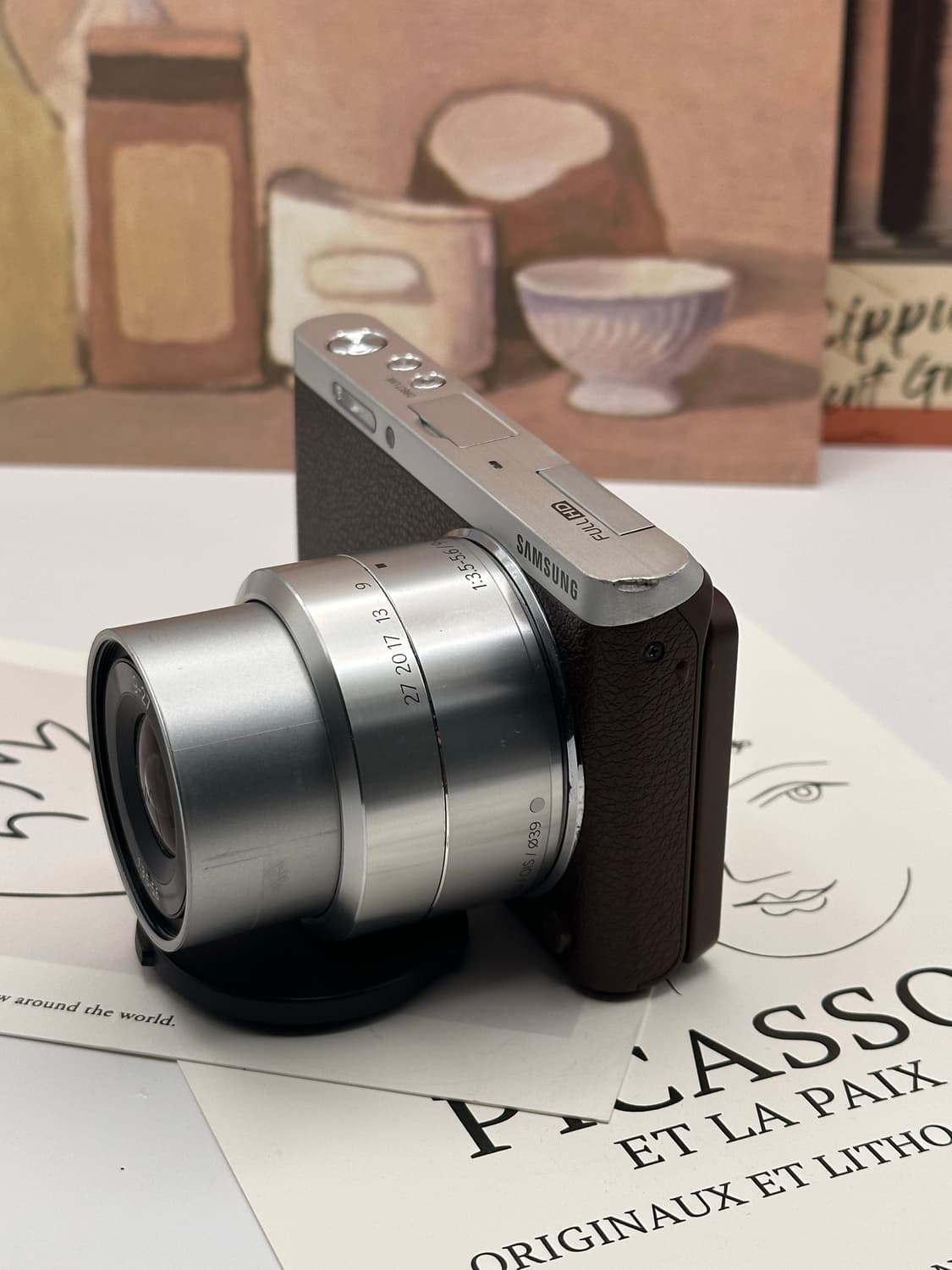 삼성 nx mini + c마운트 변환기.렌즈.필터.후드.후레쉬 상품이미지5