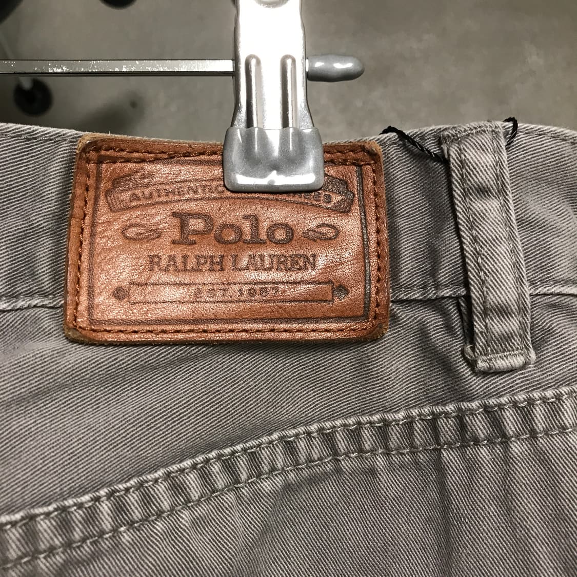 폴로 랄프로렌 코튼 팬츠 그레이 32 상품이미지5