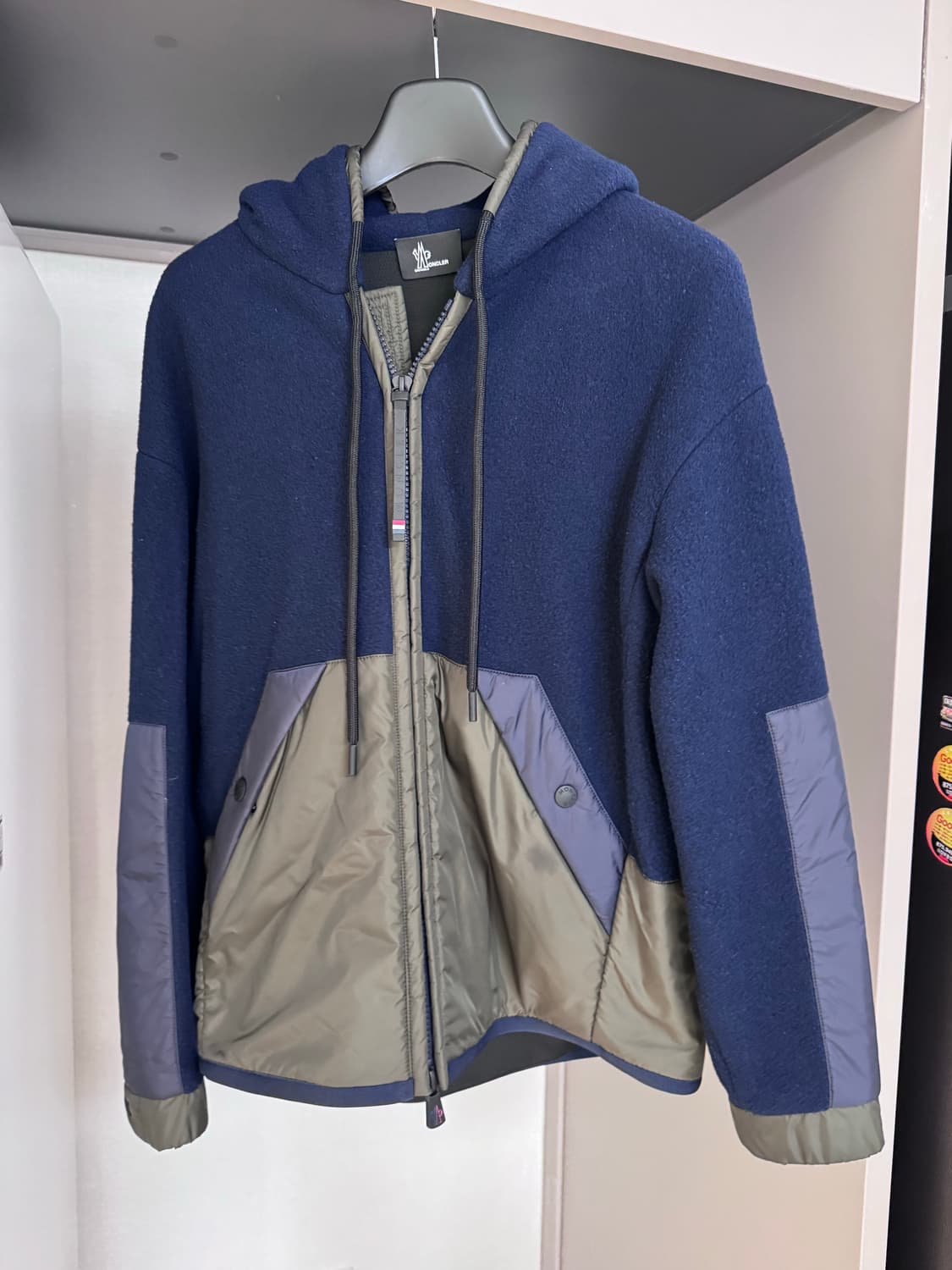 몽클레어 후드 모직 자켓 상품이미지1