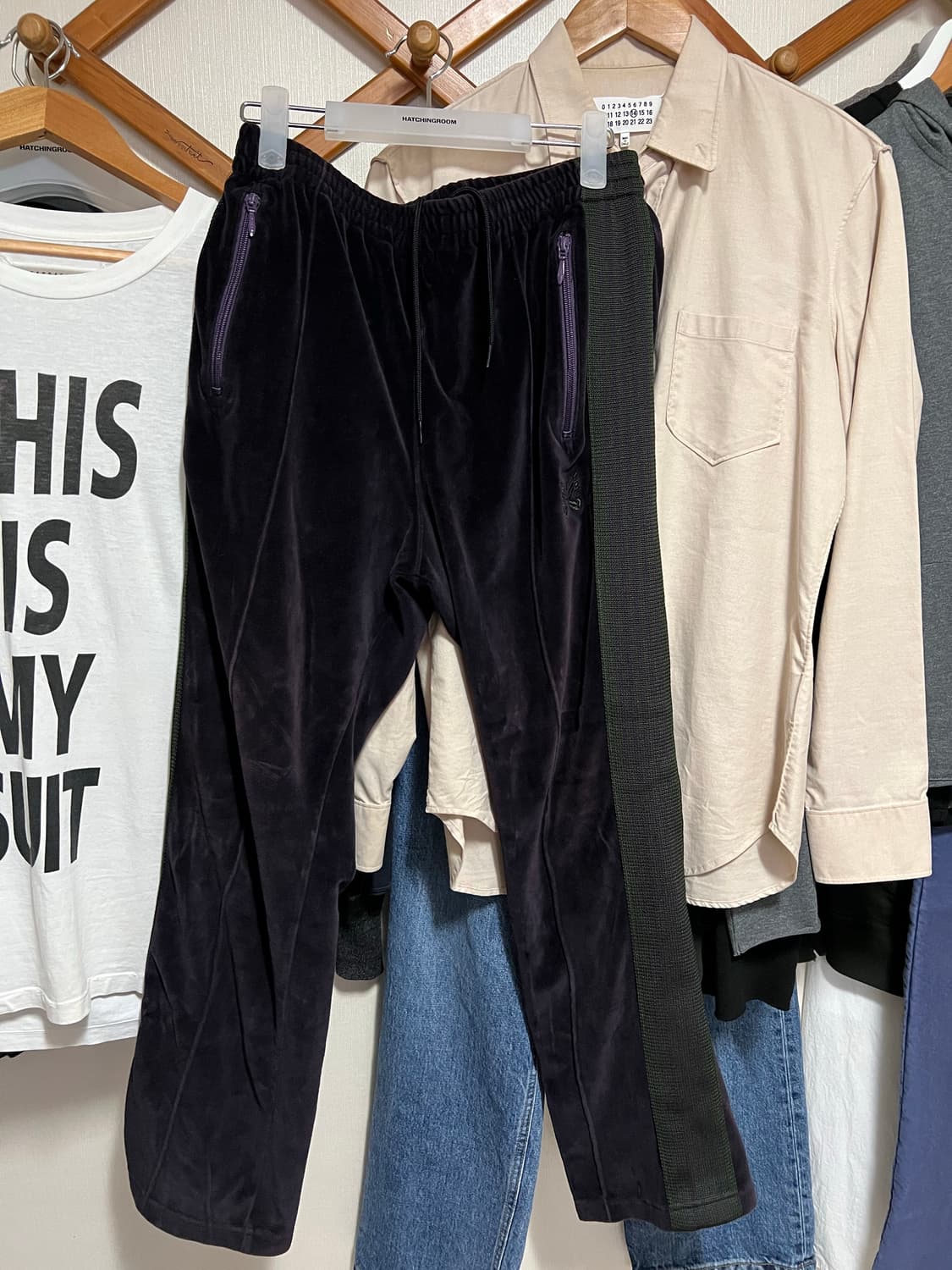 니들스 내로우 트랙 팬츠 S 상품이미지6