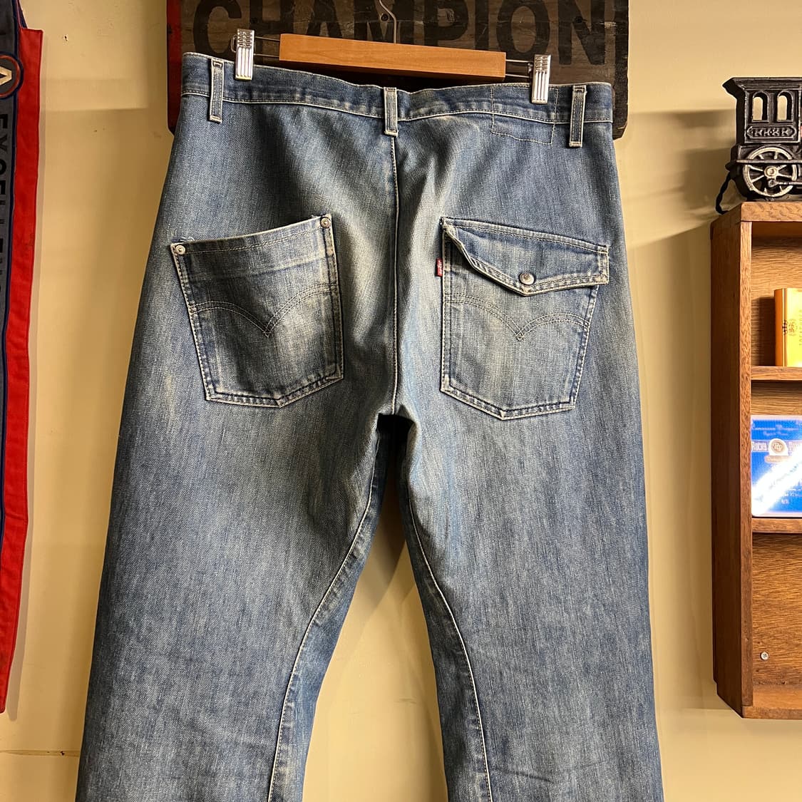 00's 리바이스 엔지니어드진 33x32 Size (35인치) 멕시코 상품이미지6