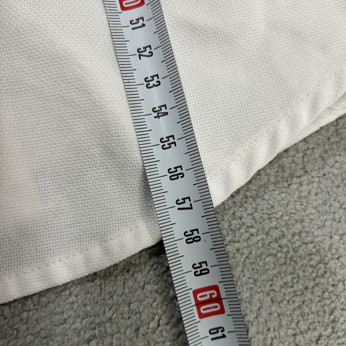 라코스테 화이트 긴팔 셔츠 s 상품이미지5