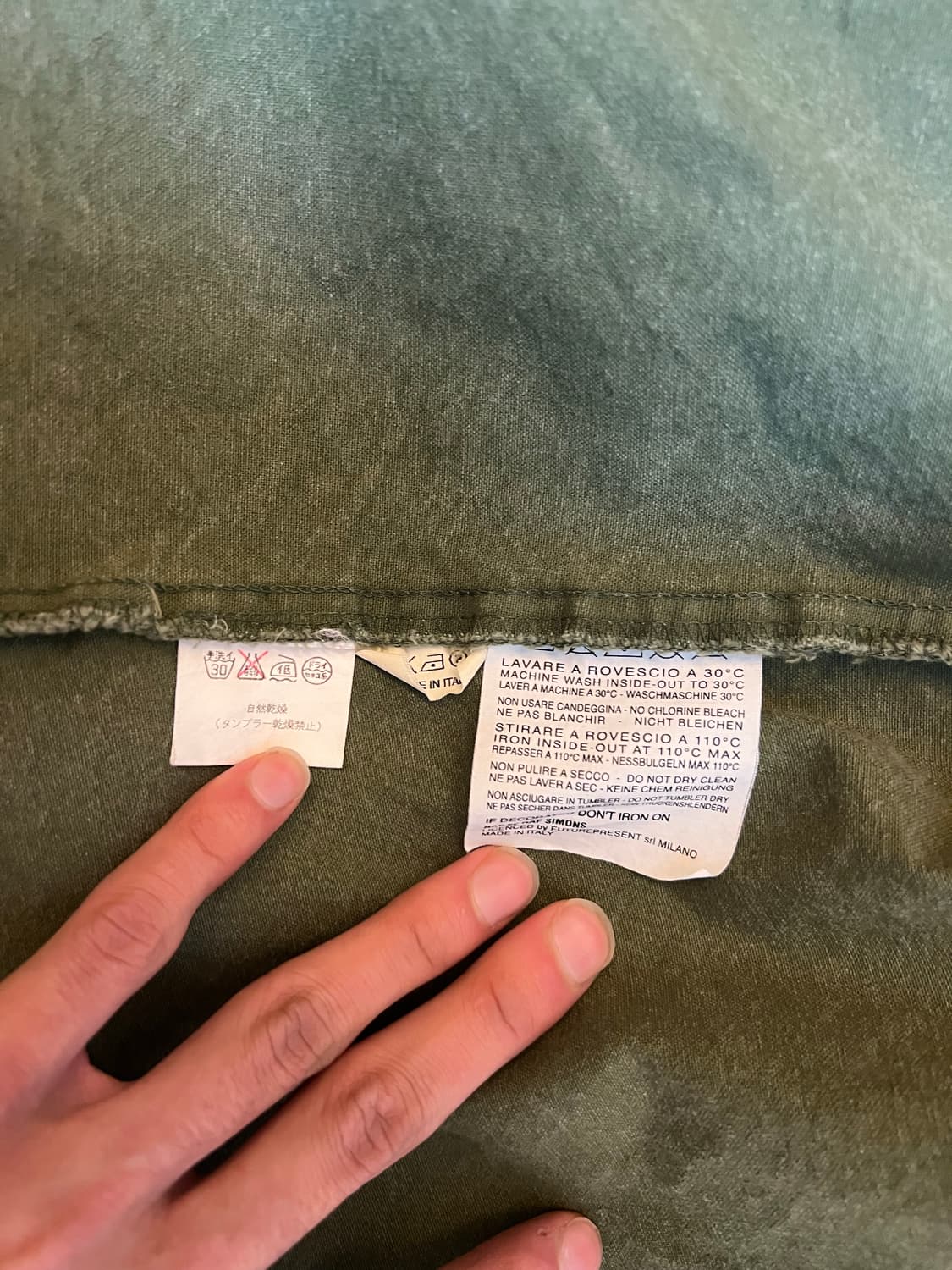 2000s Military Raf Simons jacket 상품이미지4