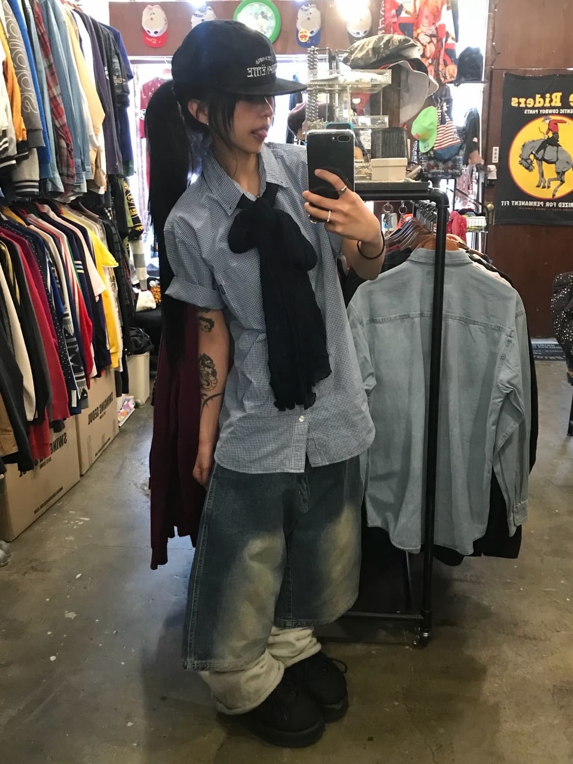 Supreme Check Pattern Shirt 상품이미지2